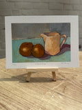 Jug and clementine art print